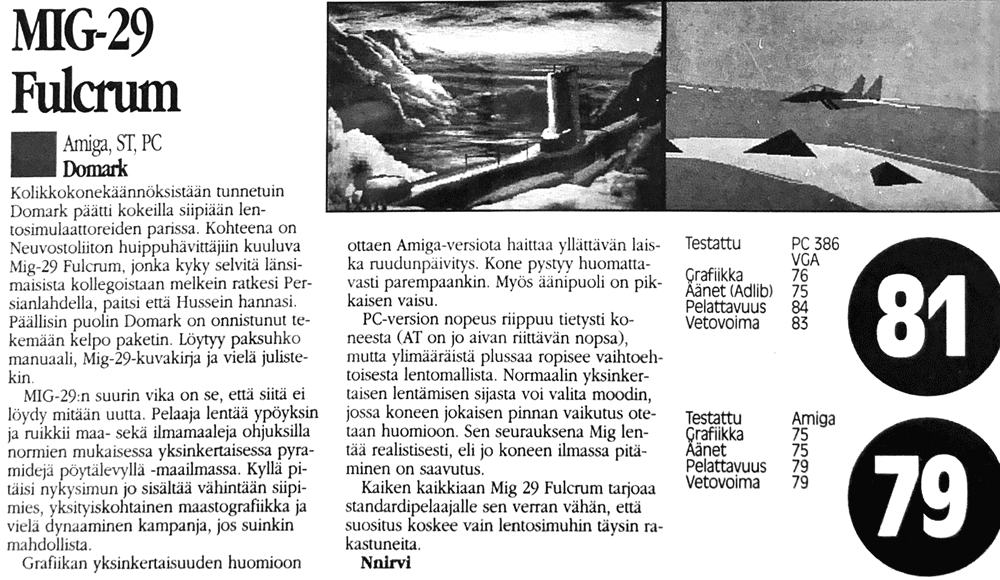 MIG-29 Fulcrum